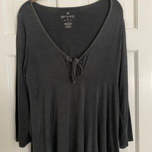 American Eagle Soft and Sexy Long Sleeve Top